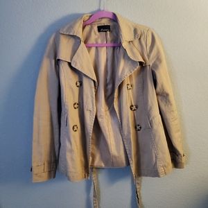 Beige Trench Coat